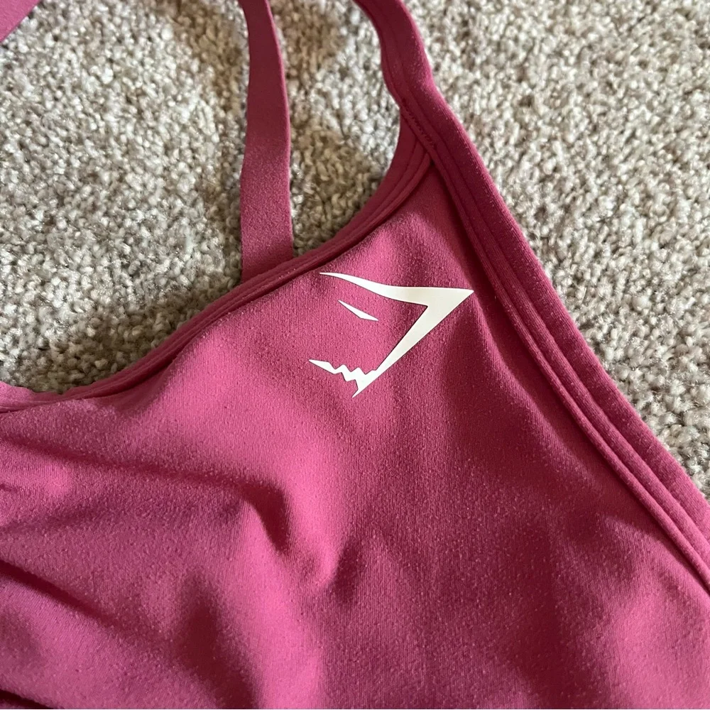 GYMSHARK Cross Back Sports Bra Size XS - Picture 3 of 5